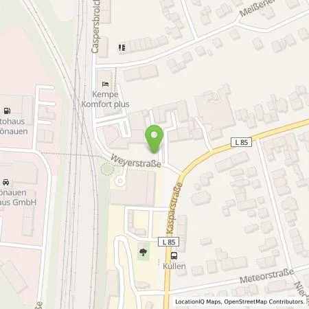 Standortübersicht der Tankstelle Stadtwerke Solingen GmbH in 42697 Solingen