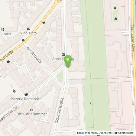 Standortübersicht der Tankstelle Stadtwerke Düsseldorf AG in 40211 Düsseldorf