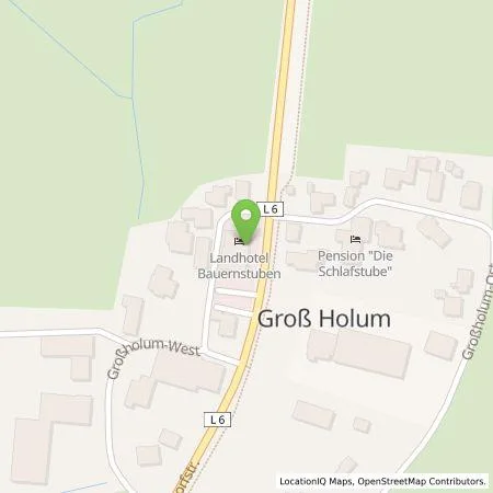 Standortübersicht der Tankstelle Landhotel Bauernstuben GmbH in 26427 Neuharlingersiel