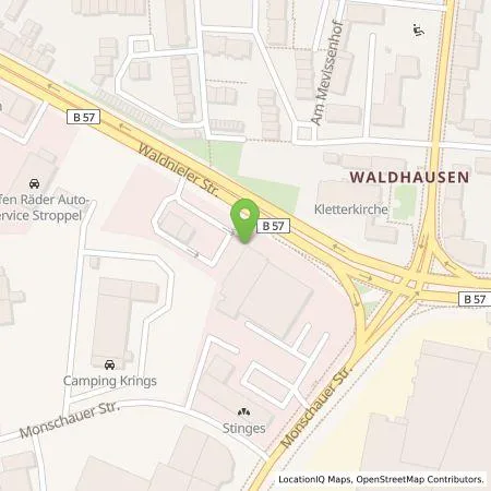 Standortübersicht der Tankstelle IONITY GmbH in 41068 Mönchengladbach