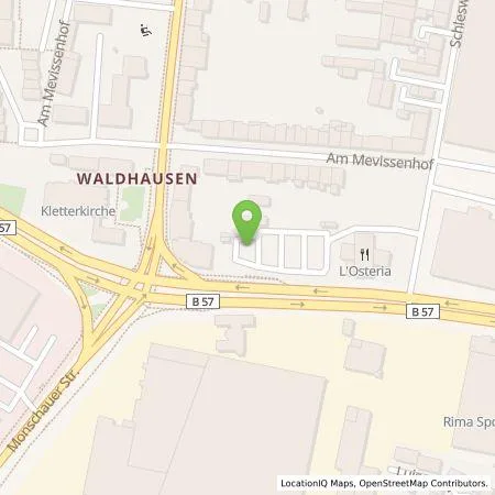 Standortübersicht der Tankstelle IONITY GmbH in 41068 Mönchengladbach