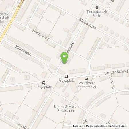 Standortübersicht der Tankstelle eze.network GmbH in 68305 Mannheim