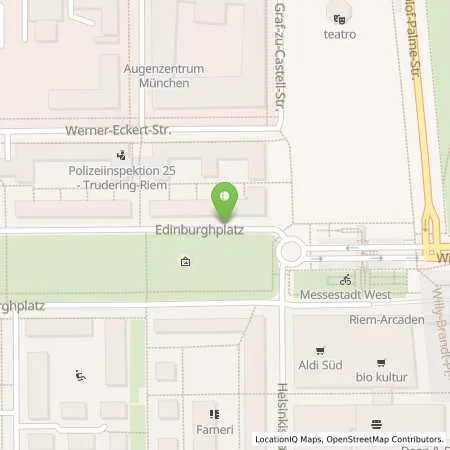 Standortübersicht der Tankstelle SWM Versorgungs GmbH in 81829 München