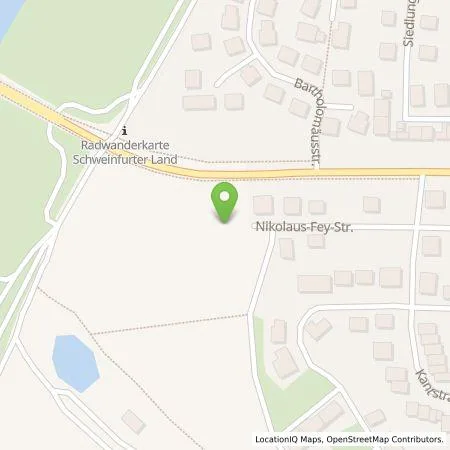 Standortübersicht der Tankstelle Edeka Sczygiel & Pfrang KG in 97506 Grafenrheinfeld