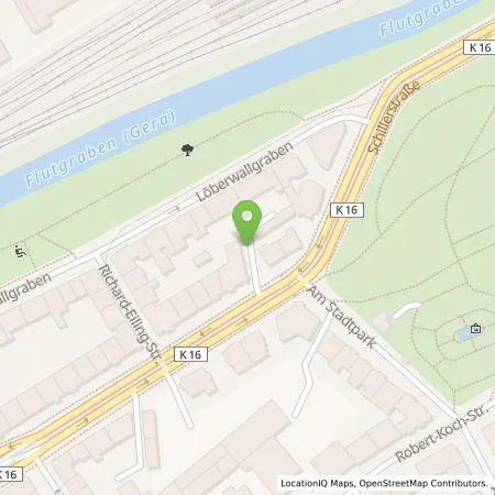 Standortübersicht der Tankstelle Fahrschule Schubert GbR in 99096 Erfurt