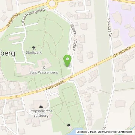 Standortübersicht der Tankstelle NEW Niederrhein Energie und Wasser GmbH in 41849 Wassenberg