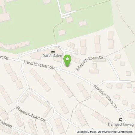 Standortübersicht der Tankstelle Erneuerbare für Marburg-Biedenkopf GmbH & Co. KG in 35039 Marburg