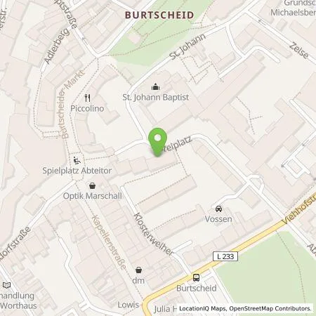 Standortübersicht der Tankstelle STAWAG - Stadt- und Städteregionswerke Aachen AG in 52066 Aachen