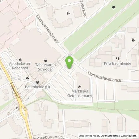 Standortübersicht der Tankstelle Marktkauf EHG Rhein-Ruhr mbH in 33609 Bielefeld