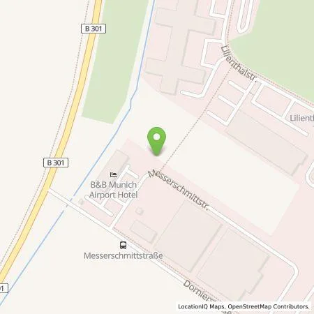 Standortübersicht der Tankstelle VSP 29 GmbH & Co. KG in 85399 Hallbergmoos