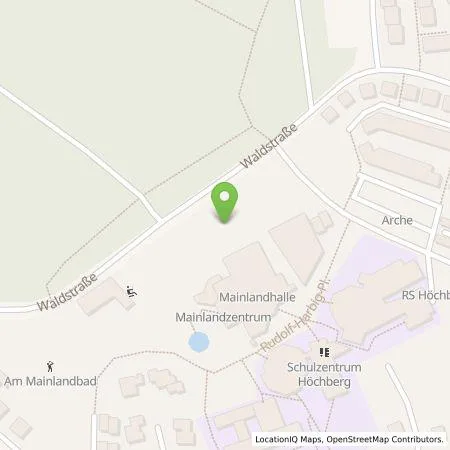 Standortübersicht der Tankstelle Claus Heinemann Elektroanlagen GmbH in 97204 Höchberg