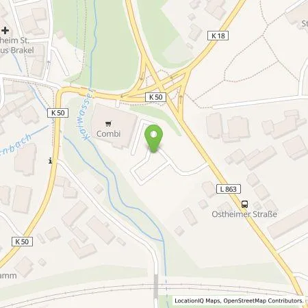 Standortübersicht der Tankstelle Vattenfall Smarter Living GmbH in 33034 Brakel