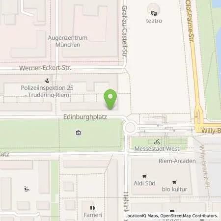 Standortübersicht der Tankstelle SWM Versorgungs GmbH in 81829 München