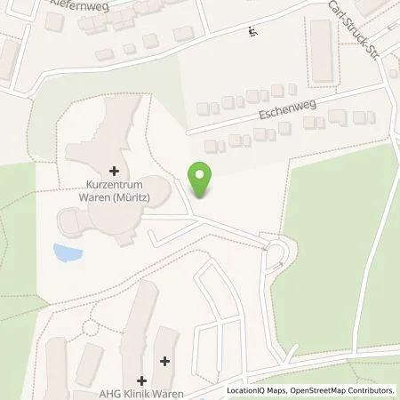 Standortübersicht der Tankstelle Wattif Europe GmbH in 17192 Waren (Müritz)