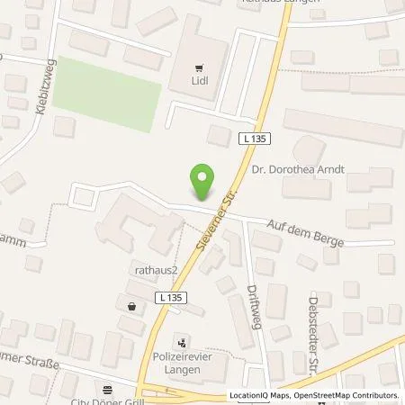 Standortübersicht der Tankstelle EWE Go GmbH in 27607 Langen