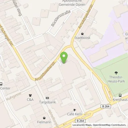 Standortübersicht der Tankstelle Servipark Deutschland GmbH in 52351 Düren