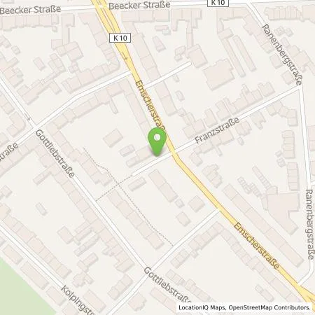 Standortübersicht der Tankstelle Stadtwerke Duisburg AG in 47166 Duisburg