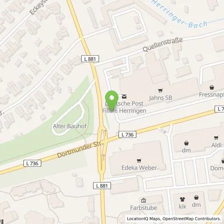 Standortübersicht der Tankstelle EnBW mobility+ AG und Co.KG in 59077 Hamm