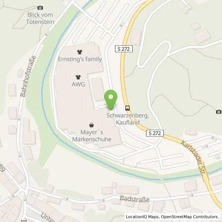 Standortübersicht der Tankstelle Kaufland Dienstleistung GmbH & Co. KG in 08340 Schwarzenberg /Erzgeb.