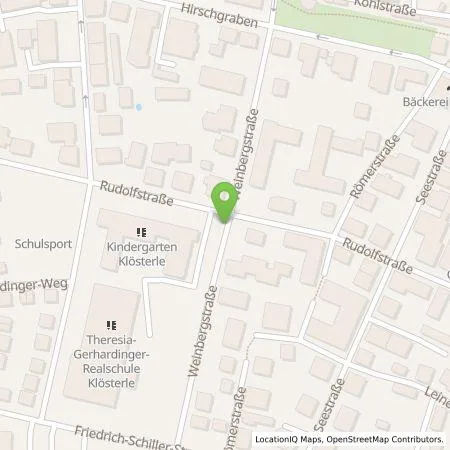 Standortübersicht der Tankstelle Technische Werke Schussental GmbH & Co. KG in 88214 Ravensburg