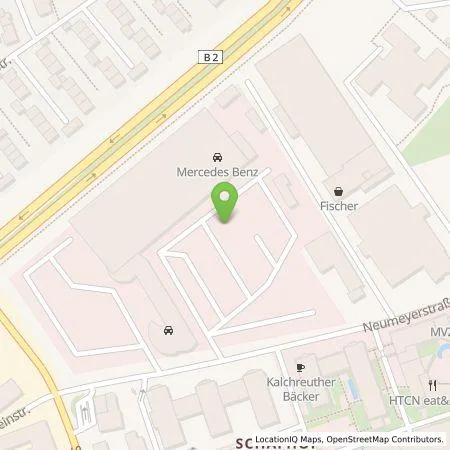 Standortübersicht der Tankstelle Daimler Truck AG in 90411 Nürnberg