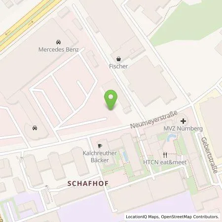 Standortübersicht der Tankstelle Daimler Truck AG in 90411 Nürnberg