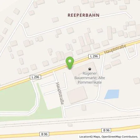 Standortübersicht der Tankstelle SWS Energie GmbH in 18573 Rambin