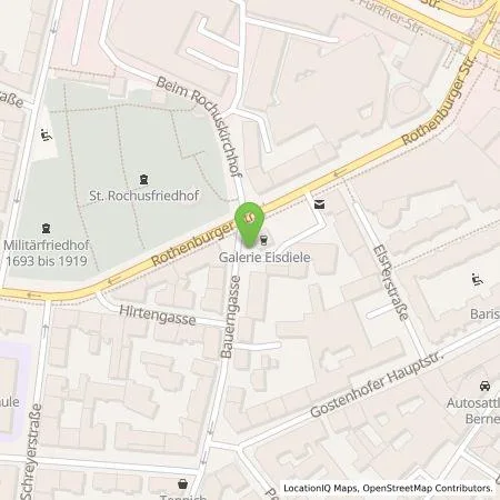 Standortübersicht der Tankstelle N-ERGIE Aktiengesellschaft in 90443 Nürnberg