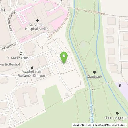 Standortübersicht der Tankstelle EMERGY Führungs- und Servicegesellschaft mbH in 46325 Borken