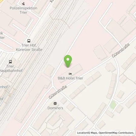 Standortübersicht der Tankstelle Wattif Europe GmbH in 54295 Trier