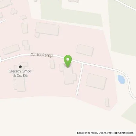 Standortübersicht der Tankstelle E. Berger GmbH & Co. KG in 49492 Westerkappeln