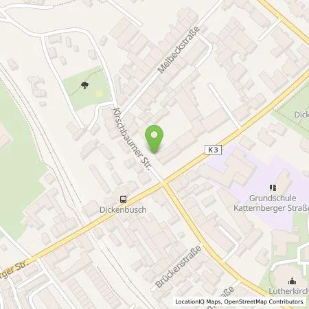 Standortübersicht der Tankstelle Stadtwerke Solingen GmbH in 42655 Solingen