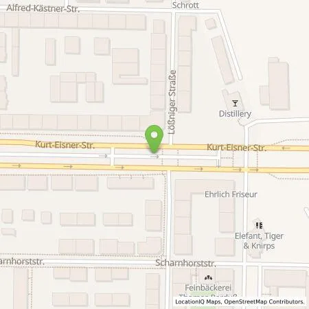 Standortübersicht der Tankstelle Stadtwerke Leipzig GmbH in 04275 Leipzig