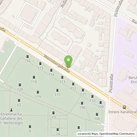 Standortübersicht der Tankstelle TankE GmbH in 50823 Köln