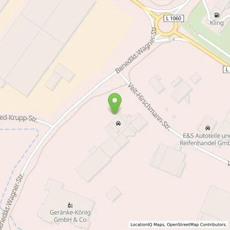 Standortübersicht der Tankstelle Autohaus Bruno Widmann GmbH & Co. KG in 73479 Ellwangen