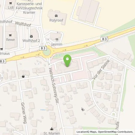 Standortübersicht der Tankstelle VR-Bank in Südniedersachsen eG in 37127 Dransfeld