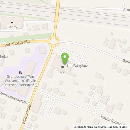 Standortübersicht der Tankstelle Lidl Dienstleistung GmbH & Co. KG in 14624 Dallgow-Döberitz