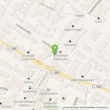 Standortübersicht der Tankstelle amba operations GmbH in 73240 Wendlingen am Neckar