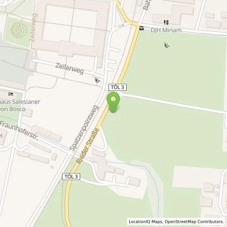 Standortübersicht der Tankstelle KLING Charging Solutions GmbH in 83671 Benediktbeuern