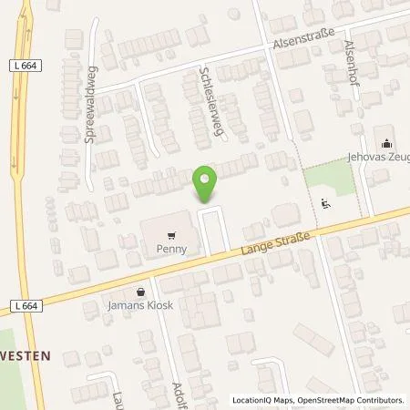 Standortübersicht der Tankstelle EnBW mobility+ AG und Co.KG in 59067 Hamm