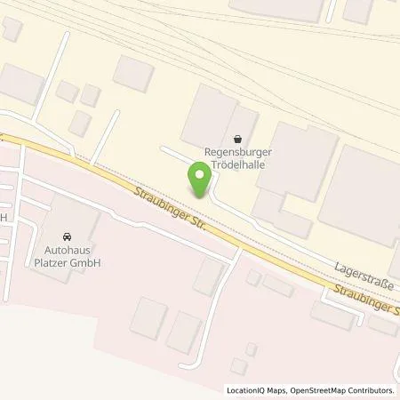 Standortübersicht der Tankstelle Svenscar GmbH in 93055 Regensburg