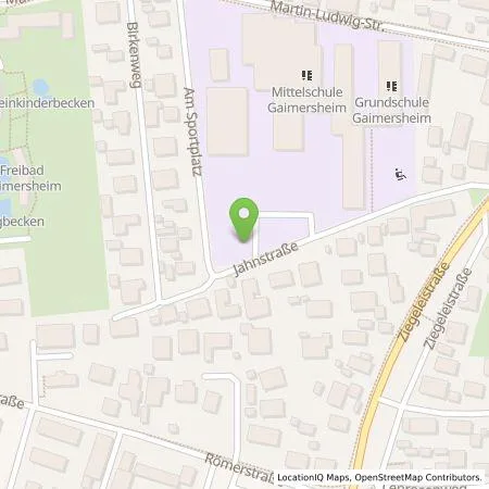 Standortübersicht der Tankstelle N-ERGIE Aktiengesellschaft in 85080 Gaimersheim