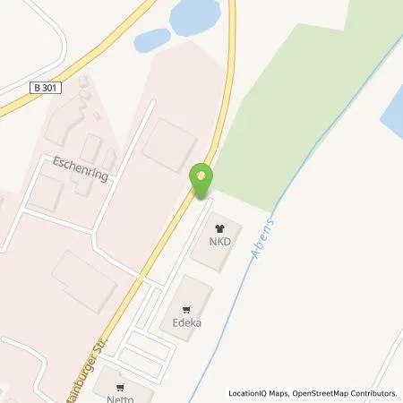 Standortübersicht der Tankstelle EnBW mobility+ AG und Co.KG in 84072 Au i.d.Hallertau