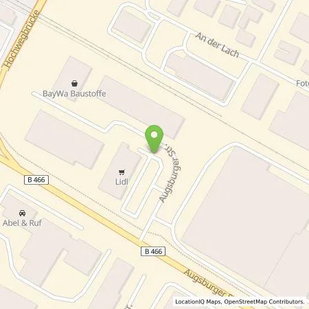 Standortübersicht der Tankstelle Lidl Dienstleistung GmbH & Co. KG in 86720 Nördlingen