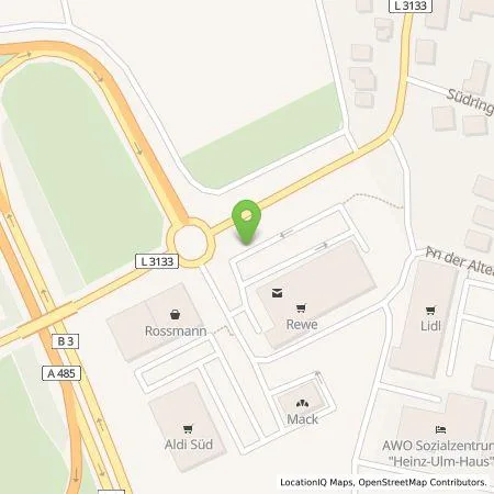 Standortübersicht der Tankstelle EnBW mobility+ AG und Co.KG in 35428 Langgöns