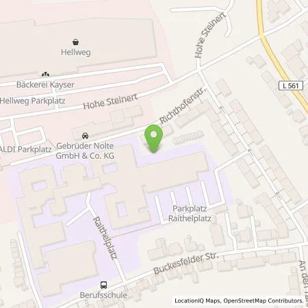 Standortübersicht der Tankstelle Märkischer Kreis - Der Landrat in 58509 Lüdenscheid