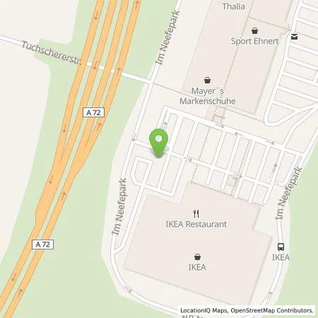 Standortübersicht der Tankstelle Mer Germany GmbH in 09116 Chemnitz