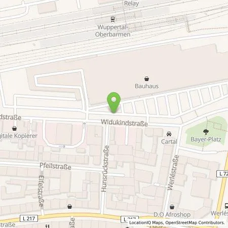 Standortübersicht der Tankstelle EnBW mobility+ AG und Co.KG in 42289 Wuppertal