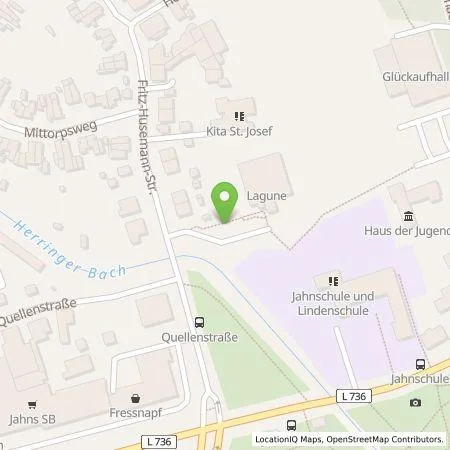 Standortübersicht der Tankstelle Stadtwerke Hamm GmbH in 59077 Hamm