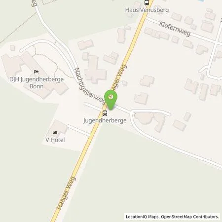 Standortübersicht der Tankstelle Energie- und Wasserversorgung Bonn/Rhein-Sieg GmbH in 53127 Bonn